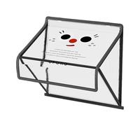 Pzuryhg de almacenamiento colgante, organizador de calcetines de gran capacidad, organización impermeable para el hogar, de bolsillo transparente visible, mantiene los artículos de