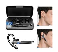 Pzuryhg Earphones Translator, Wireless Translation Earbuds, Noise Reduction Headset, Real-Time Language Converter, Comfortable In-Ear Fit, Connectivity, Perfect for Business, Travel, School