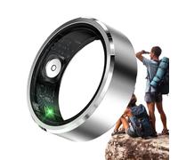 Pzuryhg Fitness Tracker Ring - Smart Wearable Sleep and Activity Monitor, Real-Time Health with Waterproof Build, Ideal for Exercise Commute Hiking Swimming Workout Outdoor Travel Daily Fitness