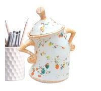 Pzuryhg Funny Kitchen Storage - Sassy Airtight Food Canisters, Two Hands On Waist Jar with Quirky Attitude, Sturdy Decorative Resin Countertop Containers, Ideal for Sugar Spices Coffee Beans