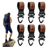 Pzuryhg Gear Hook - Backpack Strap Retainer, Utility Buckle Connector with Wide Opening Lock System, Fast Access Attachment Feature, Ideal for Hiking Camping Travel Accessories