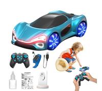 Pzuryhg Gesture Sensing RC Stunt Car - 2.4GHz Rechargeable 360-Degree Rotating Drift Game, Light Up Remote Control Car with Gesture Sensor, Ideal for Christmas Birthday Girls Boys Children 4 to 15