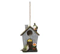 Pzuryhg Hummingbird Shelter - Resin Nest House for Safe Resting | Waterproof Bird Nest with Removable Plug & Interior Design for Indoor, Outdoor, Home and Garden Placement