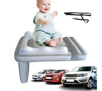 Pzuryhg Inflatable Kids Travel Bed, Blow Up Mattress with High Sides, Airplane Seat Extender Bed for Children on Airplane Seats