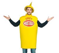 Pzuryhg Ketchup Bottle Costume - Funny Party Cosplay Outfit for Adults, Playful Stage Performance Clothing with Comfortable Fit, Ideal for Carnival Theme Party Holiday Birthday Masquerade