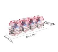 Pzuryhg Keyboard Tester - Mini Key Switch Pad, Mechanical Click Trainer with Compact Keycaps, Stress Relief Tactile Feedback, Ideal for Coding Practice Desk Focus