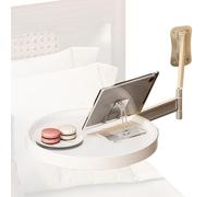 Pzuryhg Mesa de Pared, Escritorio de Sala de Estar, Mesa Auxiliar Plegable, diseño Giratorio de 180°, solución Que Ahorra Espacio, Ideal para mesita de Noche, hogar y Cocina