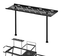 Pzuryhg Mesa plegable de camping, escritorio portátil para barbacoa, mesa de , para exteriores, interiores, , cenas, barbacoas, jardín, hogar, playa, patio, patio trasero