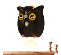 Pzuryhg Motion Sensor Light - Magnetic Owl Nightlight Lamp, 3 LED Color Modes with Smart Auto Detection Feature, Rechargeable Wall Mounted Glow, Ideal for Stair Kitchen Ceiling Porch Fence