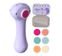Pzuryhg Pet Nail Grinder - Rechargeable Grooming Tool for Small Birds, Cats and Dogs with 6 Replacement Grinding Heads, Smooth Quiet, Ideal for Parrots Cockatiels Conures Budgies Lovebirds Macaws
