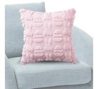 Pzuryhg Pillow Covers - Easter Rabbit Egg Prints, 18x18 Inch Decorative Cushion with Hidden Zippers, Soft Washable Fabric Accent, Ideal for Sofa Couch Bedroom Seasonal Spring Decor