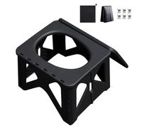 Pzuryhg Portable Toilet Seat, Folding Camping Stool, Adult Potty Bench, Compact Design, Lightweight Frame, Quick Setup, Easy Carry, Stable Support, Perfect for Hiking, Tent, RV, Fishing, Travel