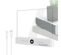 Pzuryhg Reading Light - Compact Book Clip Lamp, Low Profile LED Sheet with Adjustable Luminance Modes, Eye Comfort Night Visibility, Perfect for Students Artists Late Reading