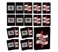 Pzuryhg Romantic Game Cards - Couples Challenge Deck, 46 Interactive Fun Cards for Date Night, Intimate Party Games with Travel Size Box, Board Game Entertainment for Valentine Weddings Home Holidays