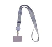 Pzuryhg Secure Phone Lanyard Strap, Adjustable Nylon Neck Cord for Cellphones, Anti-Drop Hands-Free Holder, Detachable Mobile Accessories with Easy Clip Attachment for Smartphones Tablets and More