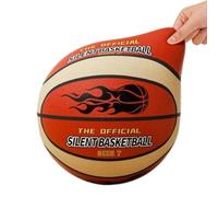 Pzuryhg Silent Basketball - Muffled Indoor Dribbling Sphere, High Density Foam Construction with Sturdy Grip, Noise Reducing Training Equipment, Ideal for Workplace Breaks Apartment Living