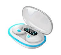 Pzuryhg Sleep Headphones - Bone Conduction Audio Headset, Open Ear Wireless Buds with Lightweight Ergonomic Comfort Band, Sound Quality, Ideal for Nighttime Side Sleeping