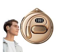 Pzuryhg Smart Language Earbuds - Real Time Voice Translator Headset, AI Powered HD Audio Translating Earphones with Quick Multilingual Conversion, Ideal for Meetings Travel and Study