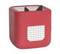 Pzuryhg Sound Box Protector - Non Slip Rubber Guard, Dust Proof Audio Device Jacket with Precision Port Cutouts, Flexible Shock Absorbing Shield, Ideal for Study Room Kitchen Bookshelf