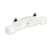 Pzuryhg Spectacle Hanger - Punch Free Reading Glass Shelf, Modern Floating Optical Cradle with Strong Grip Tape, Protective Vision Care Dock, Ideal for Bedroom Bathroom Cabinets