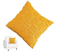 Pzuryhg Throw Pillow Covers - Easter Bunny Toss Set, Spring Floral Accent Shams with Soft Linen Fabric Fade Resistant Print, Hidden Zipper Closure, Ideal for Seasonal Sofa Bedroom Decor