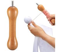 Pzuryhg Tie Dye Tools, Tie Dye Stretching Tool with Connector, Wooden, Metal Handmade Accessories for Adult Beginner Clothing Design, Staining Craft, and Textile Art, 1.57x6 Inches