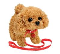Pzuryhg Toy Dog - Battery Powered Plush Puppy, Interactive Walking Pet Companion with Sound Motion Actions, Soft Touch Fabric Play Experience, Ideal for Child Entertainment Birthday Holiday