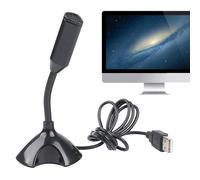 Pzuryhg USB Condenser Microphone for PC with Plug & Play Setup, HD Audio with Adjustable Stand and Noise Reduction, Ideal for Streaming, Podcasting, Voice Recording, Content Creation, and Meetings