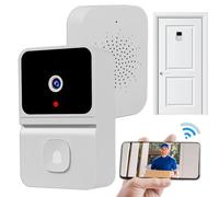 Pzuryhg Video - Wireless 2 4G WiFi Camera System, Smart Motion Detection Sensor with Sturdy Weather Resistant Housing Shell, Real Time Two Way Audio Function, Ideal for Home Entrance Security Monitor
