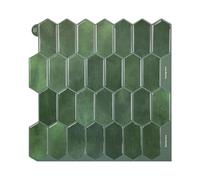 Pzuryhg Vinyl Tiles - Removable Wall Decals, Self Adhesive Geometric Cover with Water Resistant Coating, Easy Wipe Clean Texture, Ideal for Home Renovation Projects