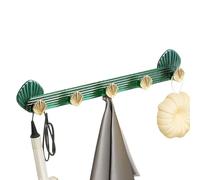 Pzuryhg Wall Hooks - Adhesive Door Storage Rack, No Drill Hanging Organizer with Strong Load Grip, Space Saving Vertical Mount Solution, Ideal for Entryway Bathroom Bedroom Use