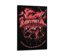 PZXXUEHY Babymetal - Póster musical de ángel, 15 pósteres decorativos, lienzo, póster de pared e imagen artística moderna para decoración de dormitorio familiar, 30 x 45 cm