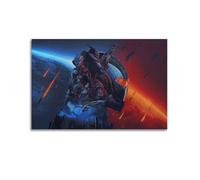 PZXXUEHY Póster decorativo de Mass Effect Andromeda para pared, lienzo y arte impreso, moderno, decoración de dormitorio familiar, 40 x 60 cm