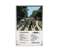 PZYASX Abbey Road-The Beatles - Póster impermeable para pared, pintura decorativa adecuada para oficina, dormitorio, sala de estar, póster de 60 x 90 cm, estilo sin marco