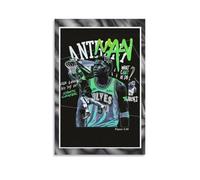 PZYASX Anthony Edwards - Póster impermeable para pared, lienzo decorativo, adecuado para oficina, dormitorio, sala de estar, póster de 20 x 30 cm, estilo sin marco