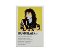 PZYASX Póster impermeable de Conan Gray Found Heaven para pared, pintura decorativa adecuada para oficina, dormitorio, sala de estar, póster de 40 x 60 cm, estilo sin marco