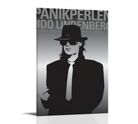 PZYASX Udo Lindenberg - Póster impermeable para pared, lienzo decorativo, apto para oficina, dormitorio, sala de estar, póster de 20 x 30 cm, estilo marco
