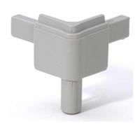 Q 4502 Mag esquina para cierre perfil Male Alugrau