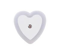 Q&A 6Pcs Lámpara Nocturna Led,Luz de noche para niños 0.5W con Enchufe de Pared,Bajo Consumo,Lámpara Nocturna con Enchufe Sensor de Luz para Habitación Dormitorio,Sala,Pasillos,Cocina (White,C)