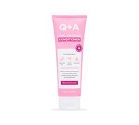 Q+A Acondicionador definidor de rizos para cabello (250 ml), acondicionador de cabello rizado, antiencrespamiento, acondicionador hidratante de mechones ondulados a rizos, aceite de coco y ésteres de