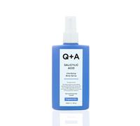 Q+A Spray corporal de ácido salicílico, 150 ml, clarificante corporal | El ácido succínico exfoliante y el aloe vera combaten las impurezas, suavizan y calman, vegano y libre de crueldad animal