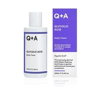 Q+A Tónico diario de ácido glicólico, mezcla de ingredientes súper hidratantes e iluminadores para una piel suave y sedosa. 100 ml