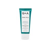 Q+A Zinc PCA Hidratante Diario, con Zinc PCA y Ginseng, diseñado para abordar las preocupaciones de piel grasa, propensa a imperfecciones y mixta sin descuidar la hidratación esencial, 75ml