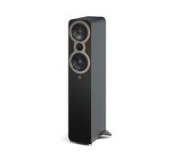 Q Acoustics 3050c - Altavoz de Suelo Negro Mate (el Precio es para 1 Pieza, para un par Completo pide 2 Unidades) Altavoces estéreo para Sonido Envolvente y Cine en casa