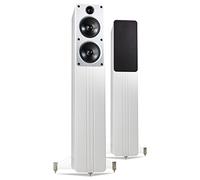 Q Acoustics Concept 40 - Altavoces (Alámbrico, Banana, 150 W, 53 - 22000 Hz, Blanco)