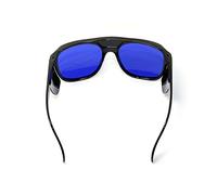 Q-baihe Rouge 650 Nm 660 Nm Laser Lunettes de Protection Lunettes de Sécurité avec Coque
