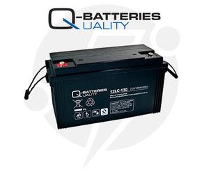 Q-Batteries 12LC-130 | Batería cíclica AGM 128Ah C20 12V