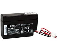 Q-Batteries 12LS-0.8 12V 0,8Ah batería de Plomo de Fieltro/AGM con Conector JST