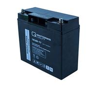Q-Batteries 12LSX-17 12V 17Ah - Batería de Plomo-vellón (10 años, 12 V, 17 Ah)