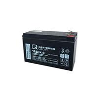 Q-Batteries 12LSX-9 - Batería de Plomo (12 V, 8,8 Ah, AGM, 10 años)